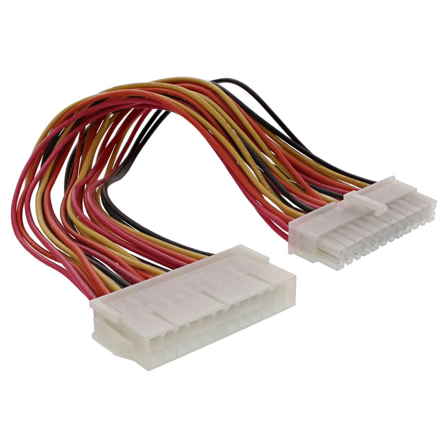 20 cm ATX 24-pins verlengkabel (mannelijk → vrouwelijk)
