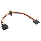 30 cm Interne voedingsadapterkabel 4-pins Molex naar 2x SATA voeding