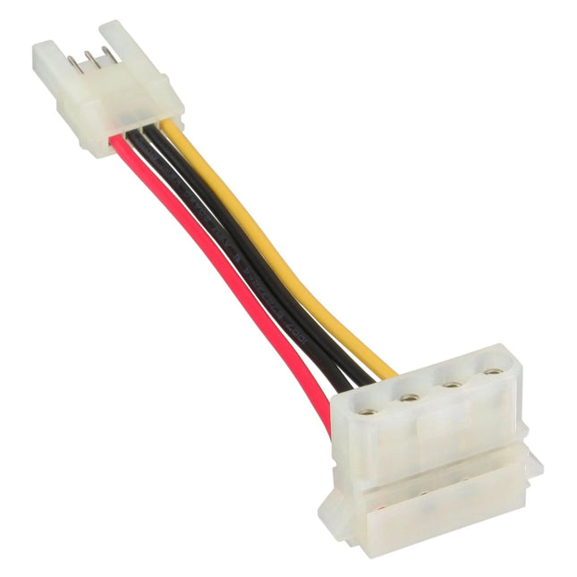 5 cm Floppy naar Molex haakse voedingsadapter