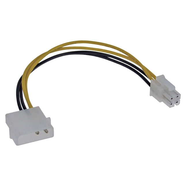 20 cm Interne voedingsadapter 4-pins naar 4-pins - 12V