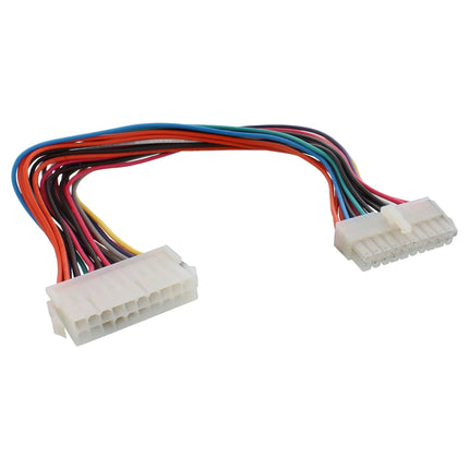 30 cm ATX voedingsverlengkabel 20-pins
