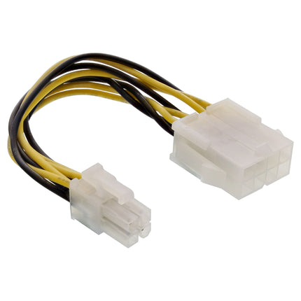 15 cm ATX/EPS 8-pins naar 4-pins CPU-voedingsadapter