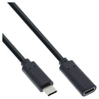 1,5 meter USB 3.2 Gen.2 USB-C verlengkabel – USB-C male/female – 10 Gbit/s – 60 W - zwart