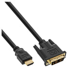 2 meter Premium HDMI naar DVI-D Single Link kabel – HDMI 1.3 – Full HD 1080p – verguld - zwart
