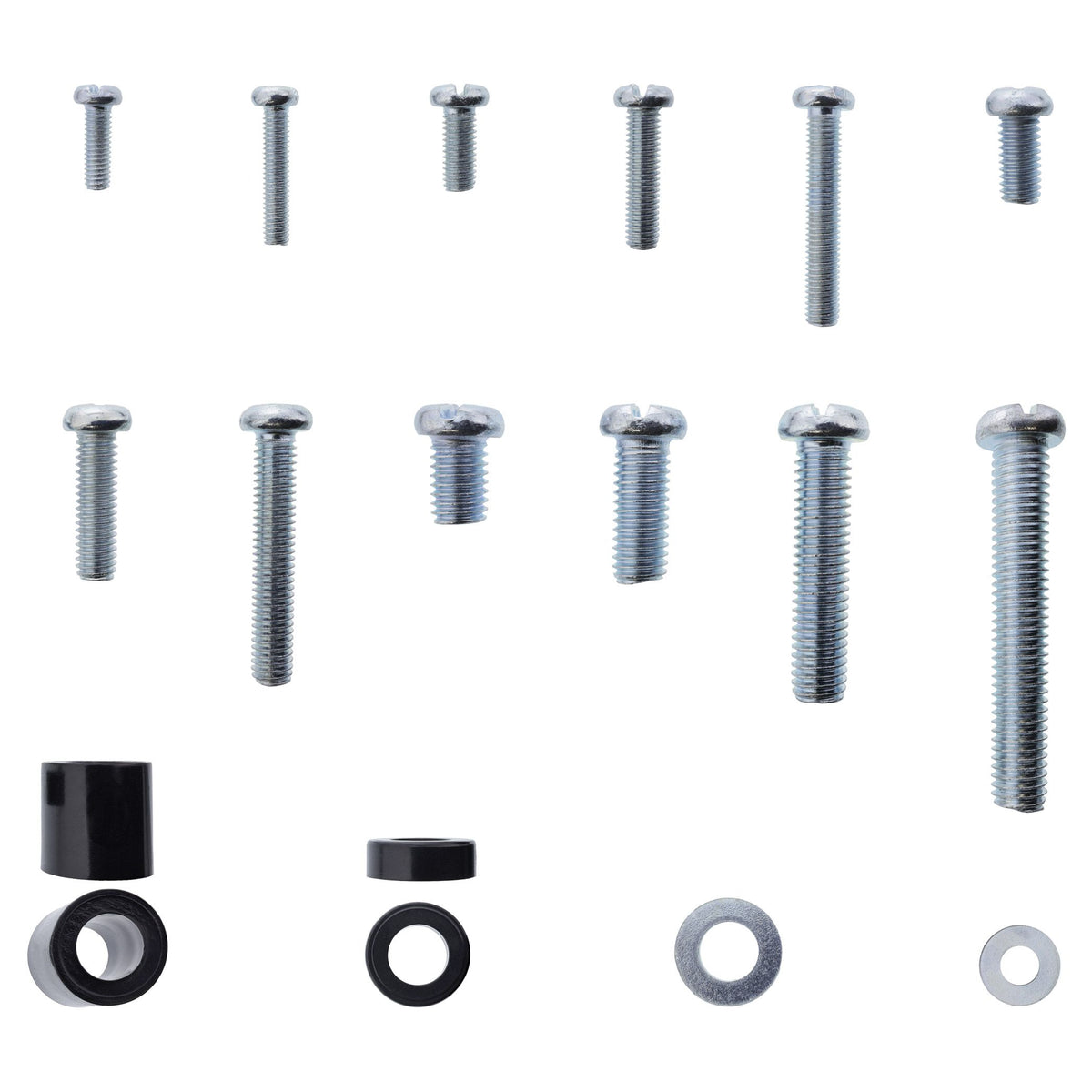 InLine schroevenset voor TV muurbeugels – M4/M5/M6/M8 – 68-delig