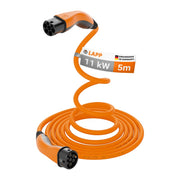 5 meter LAPP HELIX Type 2 laadkabel – 11 kW – 20 A – 3-fase – oranje