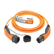 7 meter LAPP Type 2 laadkabel – 7,4 kW – 32 A – 1-fase – oranje