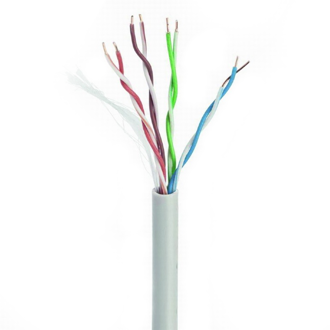 UTP Cat5E Netwerkkabel – CCA – Stug – 100 Meter