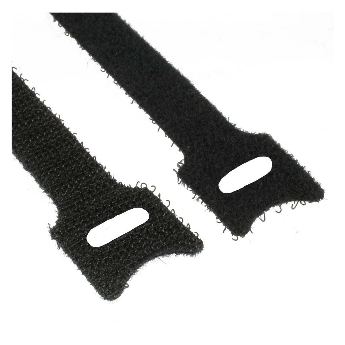 InLine herbruikbare klittenband kabelbinders 12 × 330 mm – 10 stuks – zwart