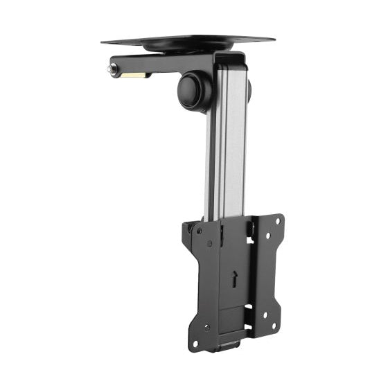 InLine opklapbare monitorbeugel voor kastmontage – 13 tot 27 inch – 20 kg – Zwart