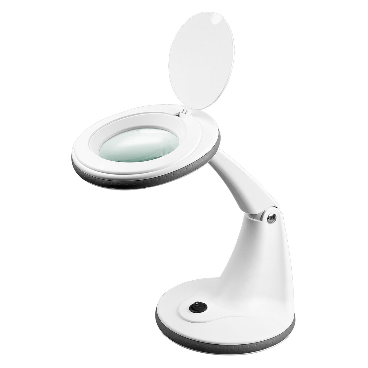 LED-Loeplamp met Tafelvoet – 6 W – 1,75x Vergroting – Wit