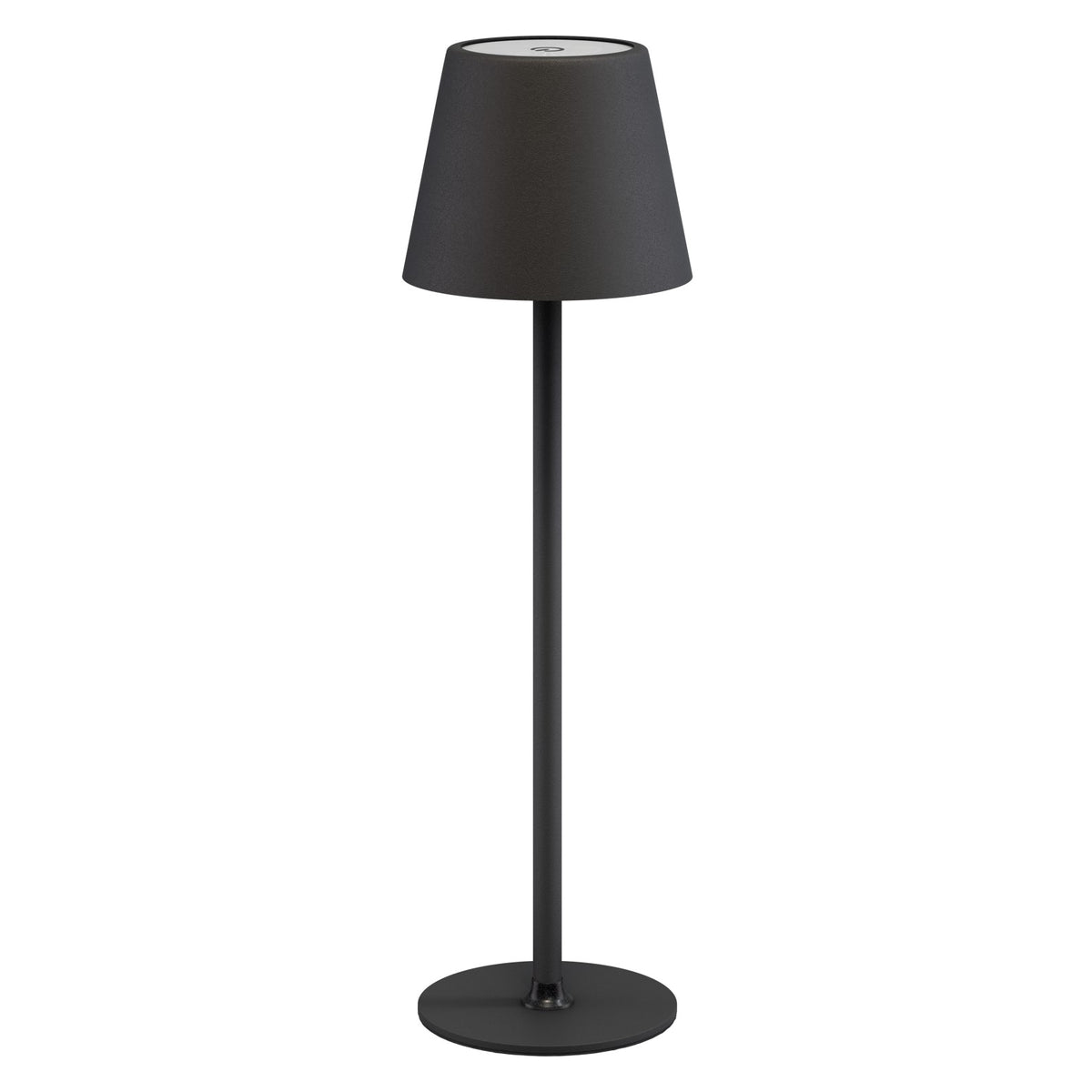 Draadloze LED-Tafellamp – 37,5 cm – Warm Wit – Dimbaar – Zwart