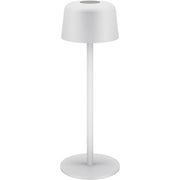Draadloze LED-Tafellamp – 25 cm – Warm Wit – 3 Helderheidsstanden – Wit