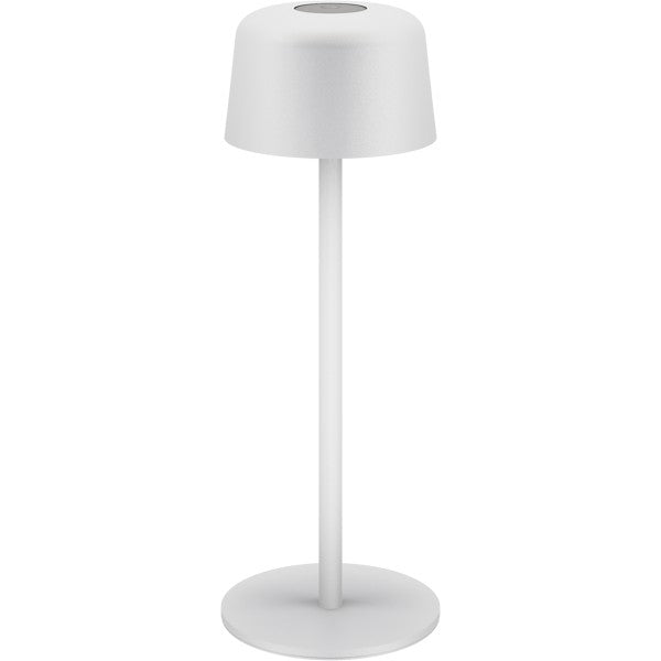 Draadloze LED-Tafellamp – 25 cm – Warm Wit – 3 Helderheidsstanden – Wit