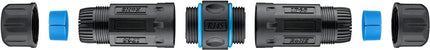 Cat 6a koppelstuk voor buiten - IP68 - 2 x RJ45 female - Afgeschermd