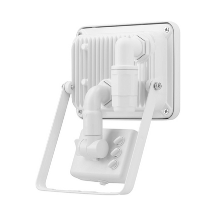 20 watt led schijnwerper met sensor - 4000K (daglicht) - Wit