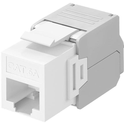 Cat 6a keystone - Wit