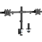 InLine verstelbare dubbele monitorbeugel – 17 tot 32 inch – 2x 9 kg – Zwart