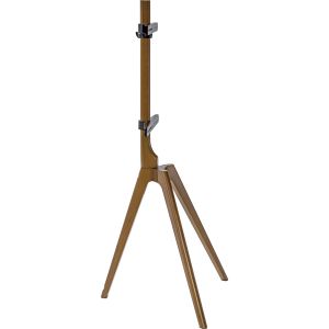 InLine houten TV vloerstandaard met driepoot – 45 tot 65 inch – Walnoot