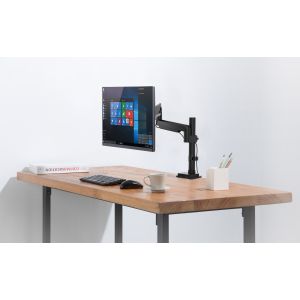 InLine verstelbare monitorarm met gasveer – 17 tot 32 inch – 9 kg – Zwart