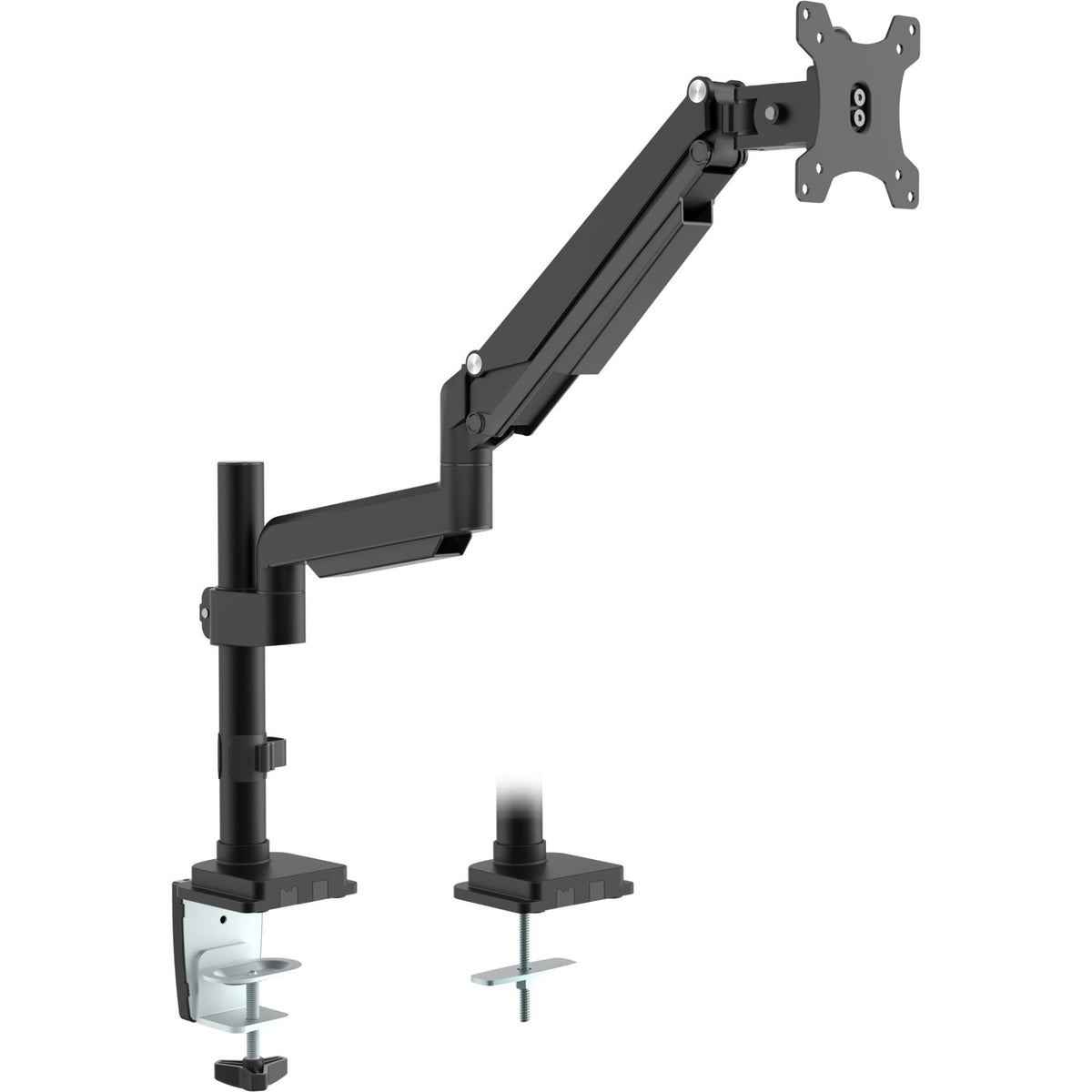InLine verstelbare monitorarm met gasveer – 17 tot 32 inch – 9 kg – Zwart