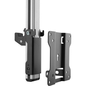 InLine opklapbare monitorbeugel voor kastmontage – 13 tot 27 inch – 20 kg – Zwart