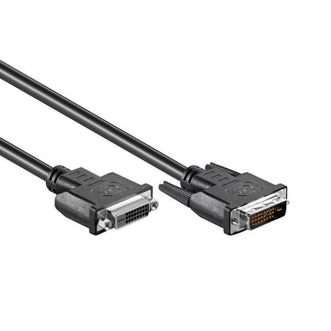 2 meter DVI-D verlengkabel kabel met Dual Link - Full HD 1080p/WQXGA 1600p