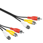 Goobay - Tulp composiet audio/videokabel - RCA male naar RCA male - Cinch kabel - 2 meter