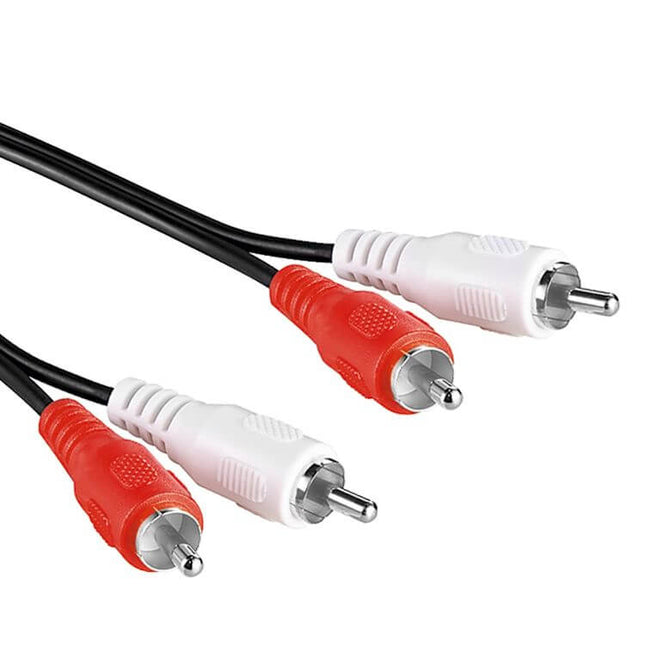 Tulp composiet audiokabel - RCA male naar RCA male - Cinch kabel - 20 meter