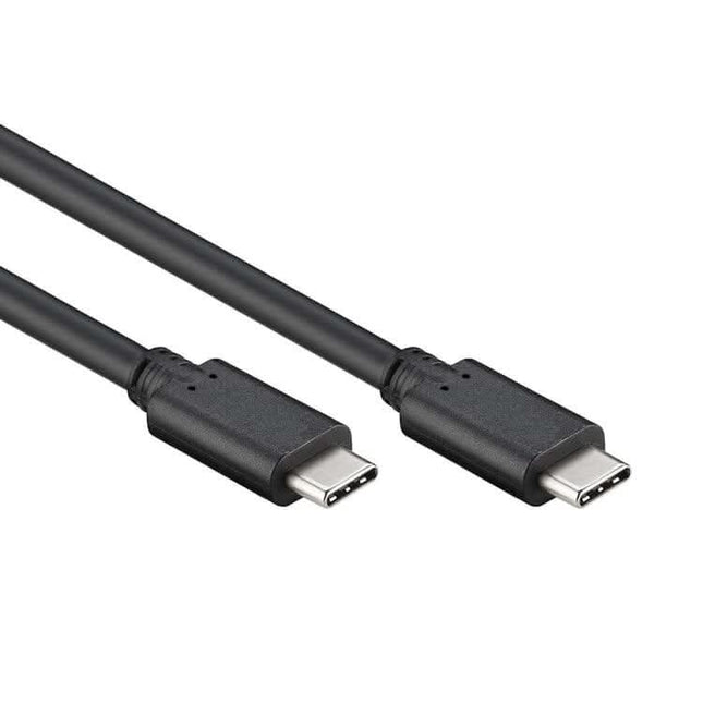 OTB USB-C naar USB-C kabel - USB 3.0 - 1 meter - PD 60 watt - Zwart