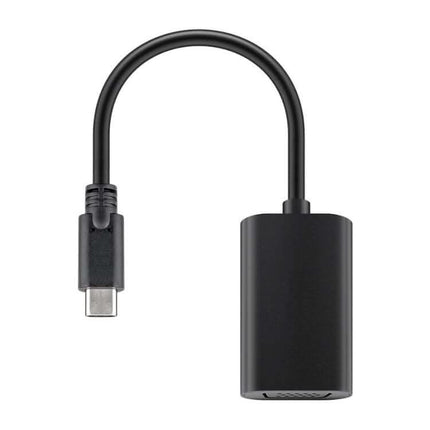 USB-C naar VGA kabel - 10 cm - Zwart
