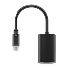 USB C naar HDMI -A adapter - 1080p 30 Hz - Gold-plated - 10 cm - Zwart