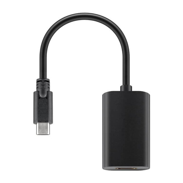 USB C naar HDMI -A adapter - 1080p 30 Hz - Gold-plated - 10 cm - Zwart