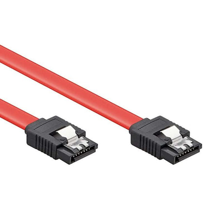 Goobay 50 cm SATA Datakabel - Type 3/SATA 600 - 6Gbit/s - Rood
