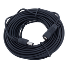 Verlengkabel met DC (m) connector - 12V / 2A - 10 meter - Zwart