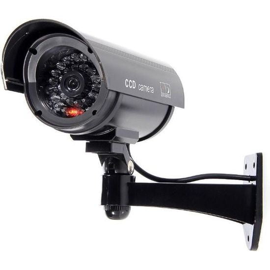 Dummy Camera – Realistisch - Binnen & Buiten - Knipperende LED Indicator - Zwart