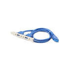 USB 3.0 interne module met bracket - 2 USB poorten