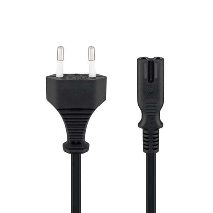C7 kabel - 5 meter - Eurostekker naar C7 - zwart