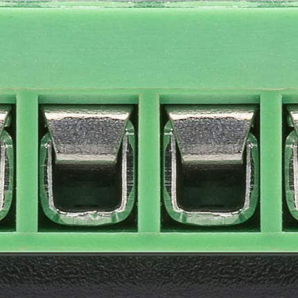 3.5mm male jack naar 4-pins terminal block adapter - Stereo - Verguld