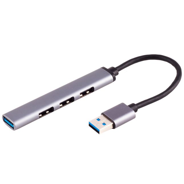 USB 3.0 hub - USB A naar 1 x USB 3.0 & 3 x USB 2.0