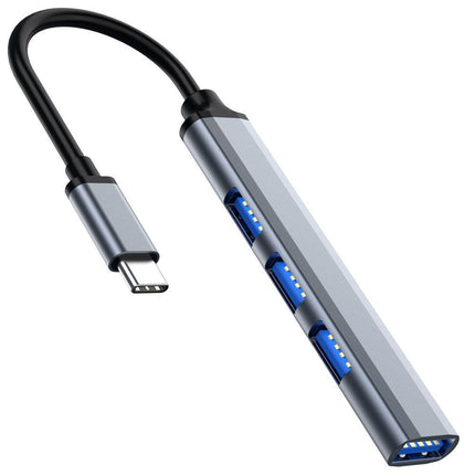 USB 3.0 hub - USB C naar 1 x USB 3.0 & 3 x USB 2.0