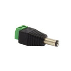 Adapter – Terminal Block 2-pin naar DC Male (5,50 x 2,10 mm) - Zwart/Groen