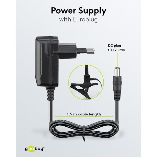 LED-Loeplamp 2-in-1 met Tafelvoet en Klem – 6 W – 1,75x Vergroting – Zwart