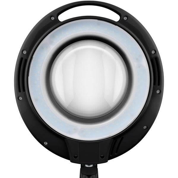 LED-Loeplamp met Klem – Dimbaar – 9 W – Kristalglas – 1,75x Vergroting – Zwart