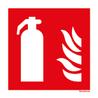 Sticker - Brandblusser - 10x10 cm