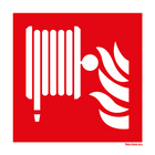 Sticker - Brandslang - 10x10 cm