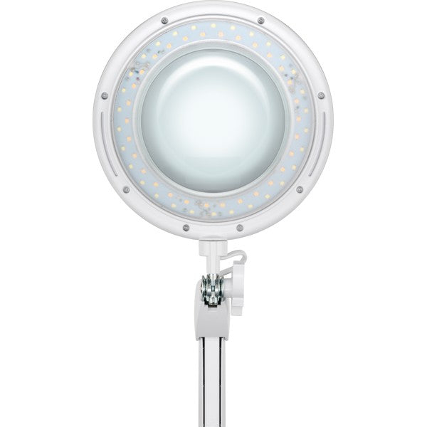 LED-Loeplamp met Tafelklem – Dimbaar – Instelbare Lichtkleur – 10 W – 1,75x Vergroting – Wit