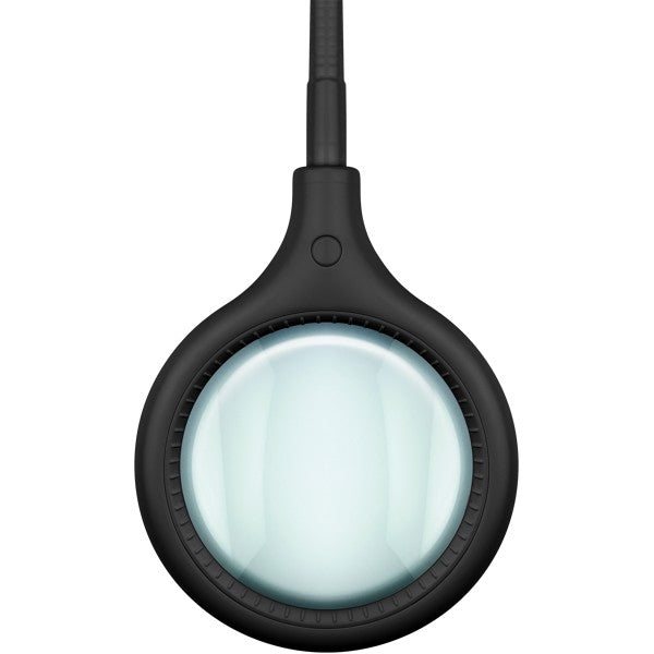 LED-Loeplamp 2-in-1 met Tafelvoet en Klem – 6 W – 1,75x Vergroting – Zwart