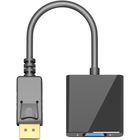 Displayport (M) naar VGA (V) adapter - 15 cm - Zwart