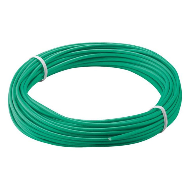 1x 0,14mm geïsoleerd koperdraad voor hobby toepassingen - 10 meter - Groen